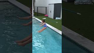 My daughter learns to swim Future Olympic swimmer