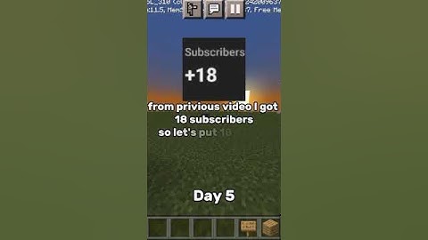 Placing a block for every subscriber we have | #day5 | #shorts