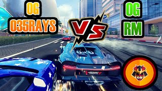 Asphalt 8 OG-035Rays vs OG-RM (3 vueltas VS)