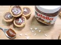 누텔라 카라멜 타르트 How to make nutella caramel tarte puff pastry