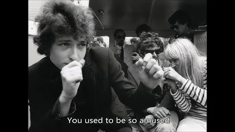 Bob Dylan - Like a Rolling Stone (Original album version + lyrics)