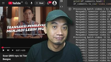 Download Komentar YouTube dengan Python