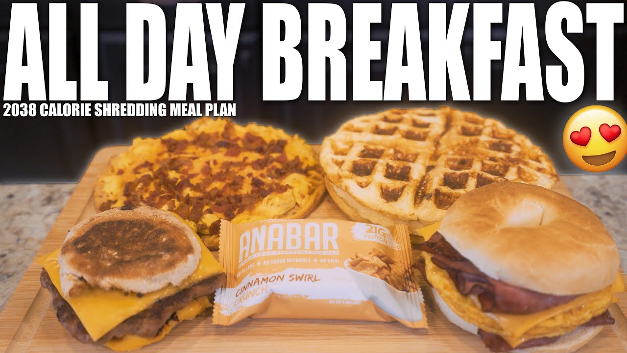 THE ALL DAY BREAKFAST MEAL PLAN 2038 Calorie Shredding Program 5