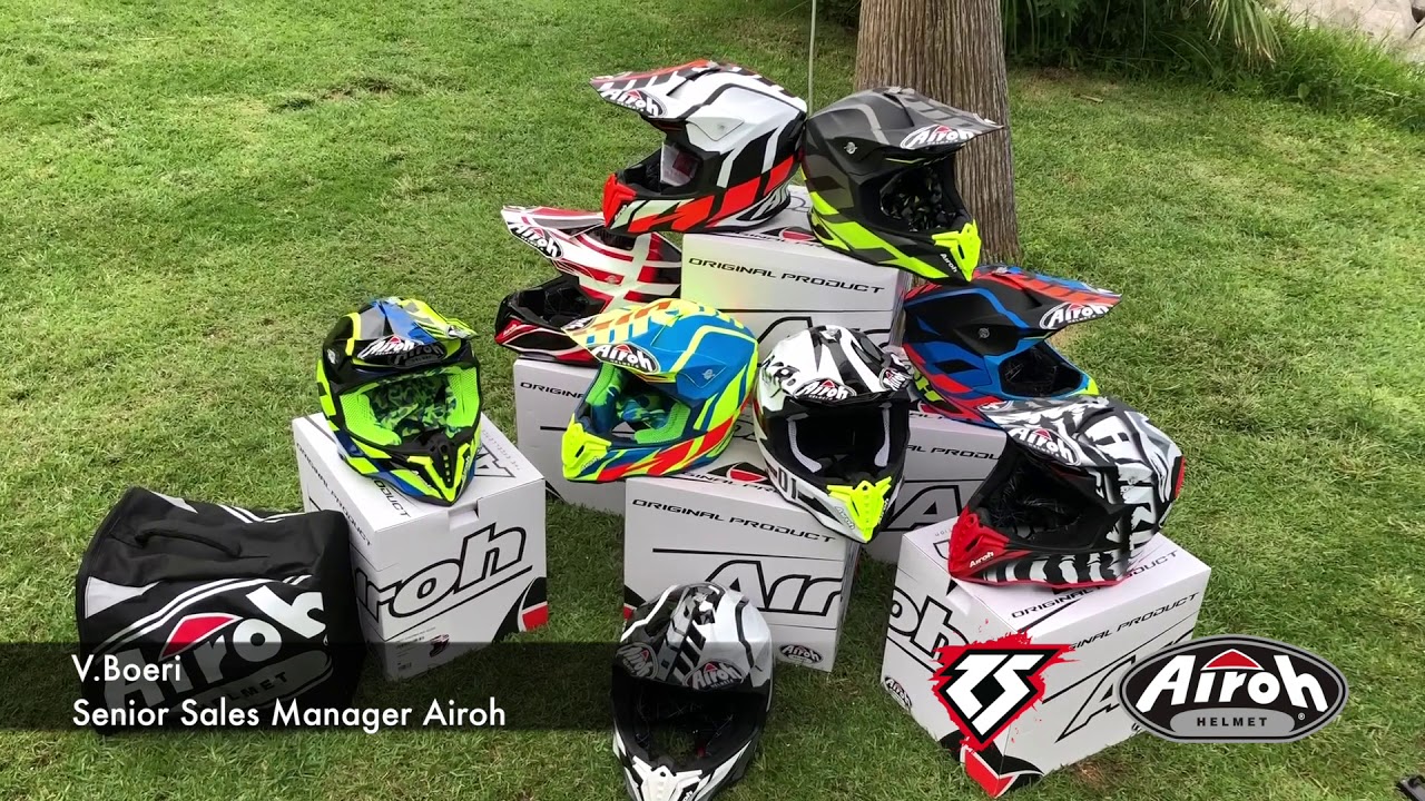 Airohのヘルメットのサイズ感｜オフロードバイクの海外ヘルメット 