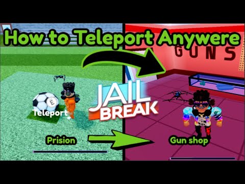How To Teleport In Roblox Jailbreak Teleport Anywhere Around The Map In Under 1 Second Youtube - teleport jailbreak roblox