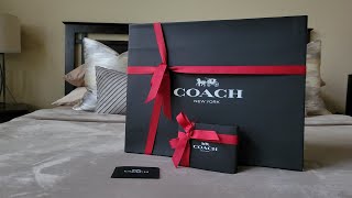UNBOXING Coach Handbag & SLG
