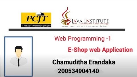 Web Project Task 44 | 1st Year | Semester 01 | Java Institute