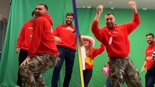 Watch Travis Kelce's ALL OUT Dance Moves!