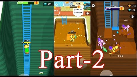 Dig Deep Full Gameplay (Android, iOS) Part-2 | PYAE SONE OO GAMING