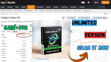 Hedge Scalper EA MT4 – Safe & Profitable Forex Scalping with Hedging