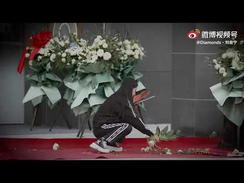 20210222 XieNing doing cleaning after event❤️ LiuXieNing Sally BonbonGirls303 CR:Diamonds·刘些宁