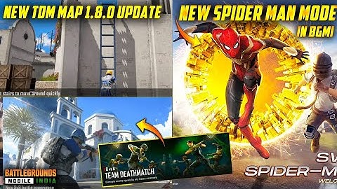 BGMI New 8v8 TDM 1st Game Santorini Map New Features @DTshot201