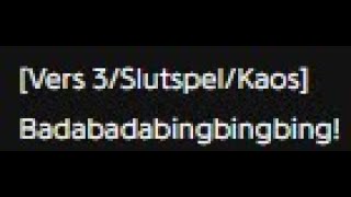 Bara Bara Bing Bing Bing Bara Bara Boom Boom Boom