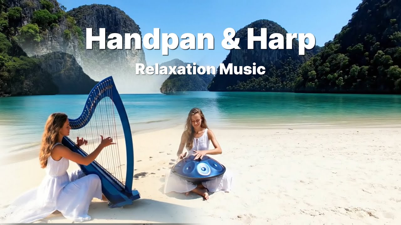🌊 Handpan & Harp at Sunrise – 1-Hour Music for Hope & New Beginnings