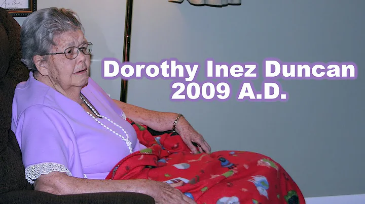 Dorothy Inez Duncan of Columbus, Indiana U.S.A. in...