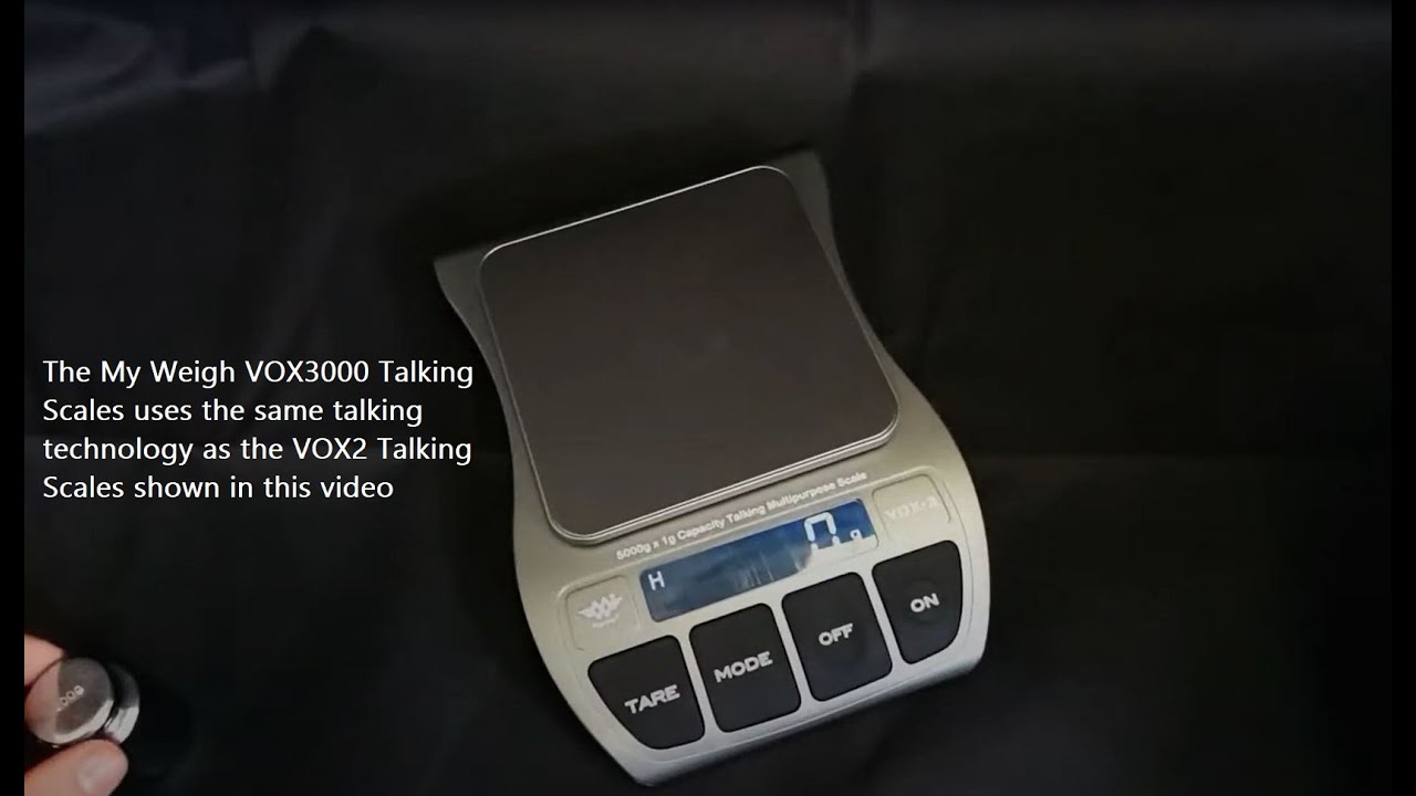 Vox-2 Talking Kitchen Scale