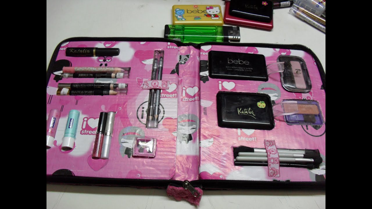 DIY:neceser de viaje casero (recycled travel kit)