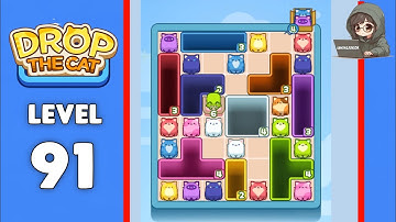 Drop The Cat level 91 solution 