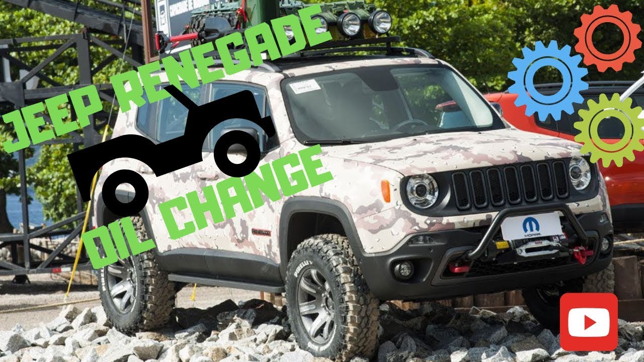 JEEP RENEGADE 2.4 Oil Change YouTube