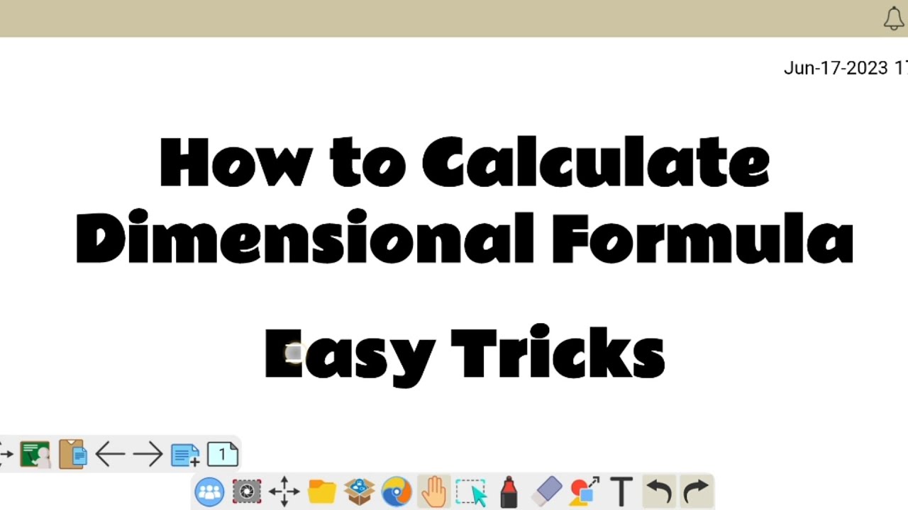 How To Calculate Dimensional Formula Of Any Quantity nea exam how-to-calculate-dimensional-formula-of-any-quantity-nea-exam