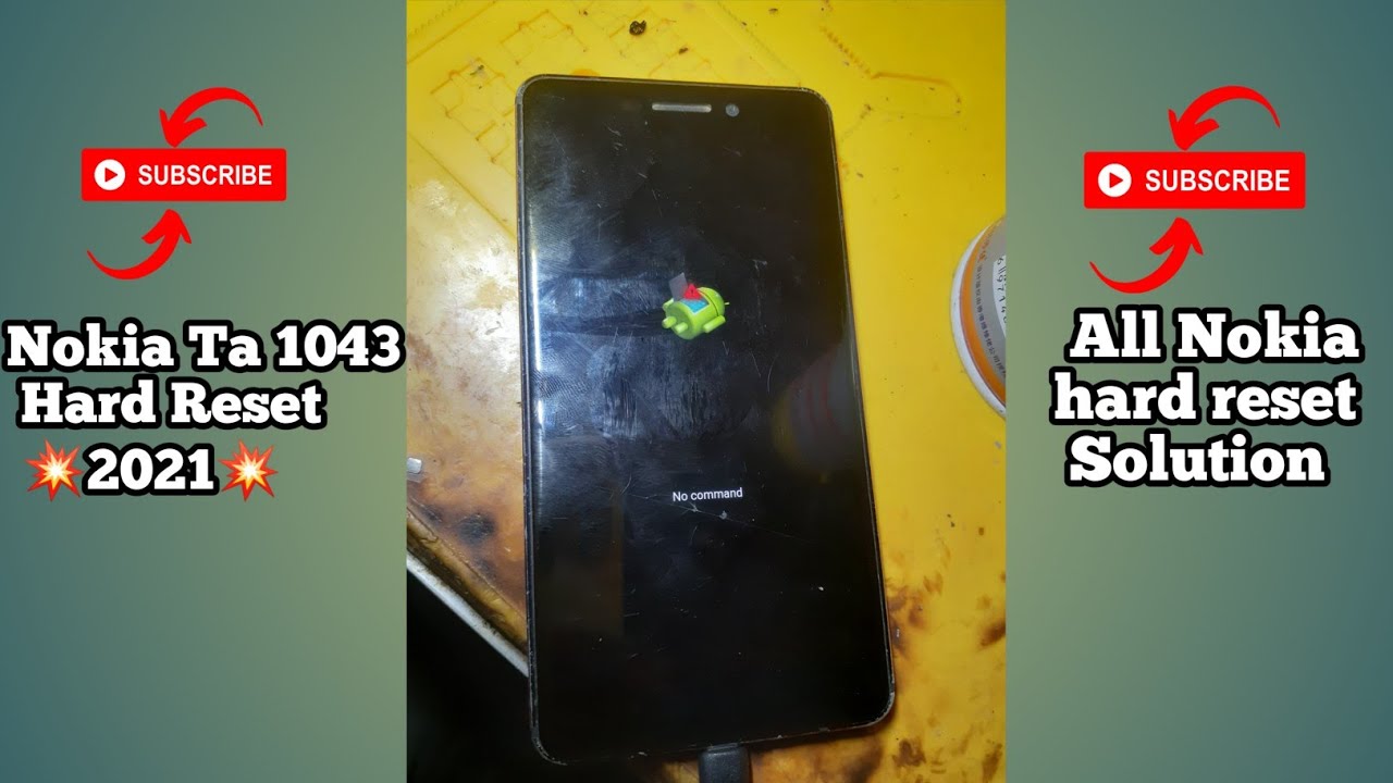 nokia ta-1043 hard reset