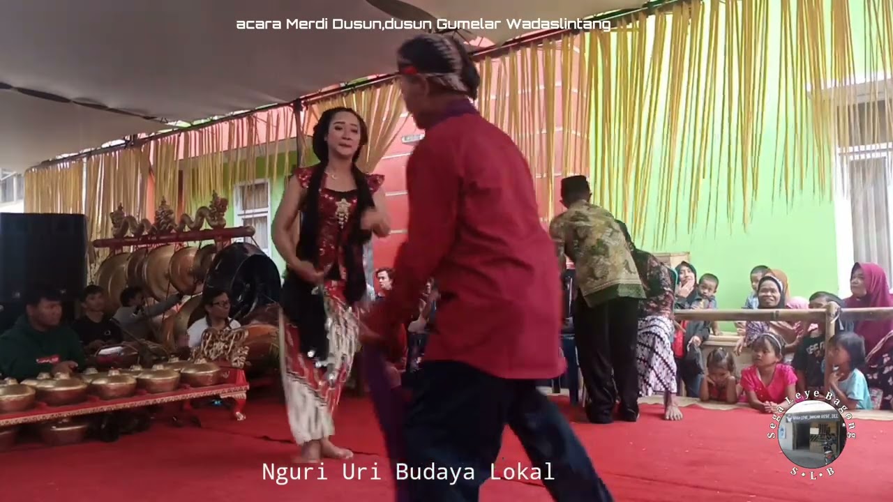 GUMELAR TAYUBAN part II dalam rangka Merdi dusun bersama artis SULAS DAN FITRI