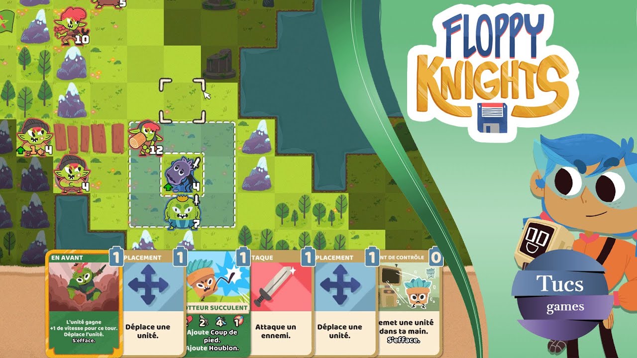 Floppy Knights - Découverte - Gameplay FR (No commentary)