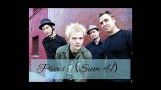 Pieces (Sum 41)lyric dan terjemahan。