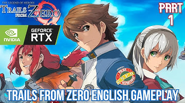 The Legend of Heroes: Trails from Zero English Gameplay- PC (Max settings) | Special Support Section