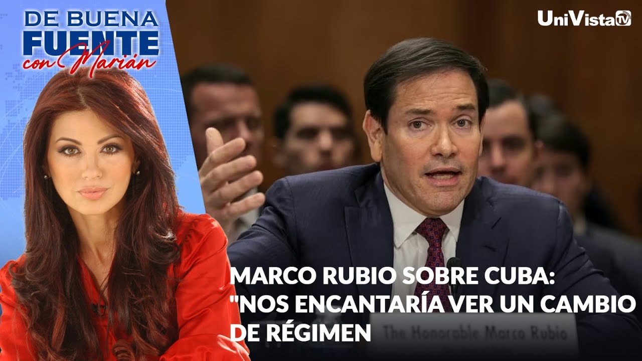 Marco Rubio sobre Cuba: 