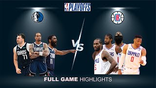 Dallas Mavericks Vs LA Clippers | GAME 3 | Luka, Kyrie Irving & Paul George, Leonard, Harden | RECAP