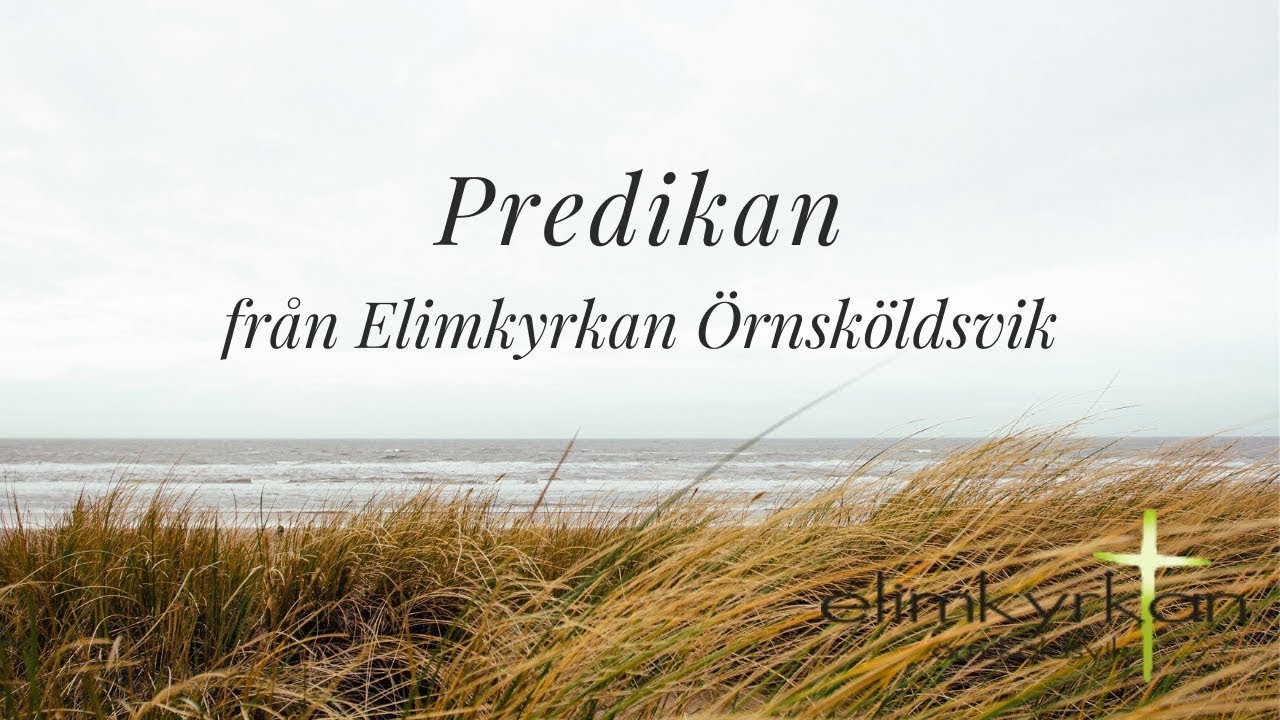 Predikan 2023-12-10 (Carl Lindahl) - YouTube
