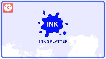 How to Make INK Splatter Intro in Kinemaster | Kinemaster Tutorial