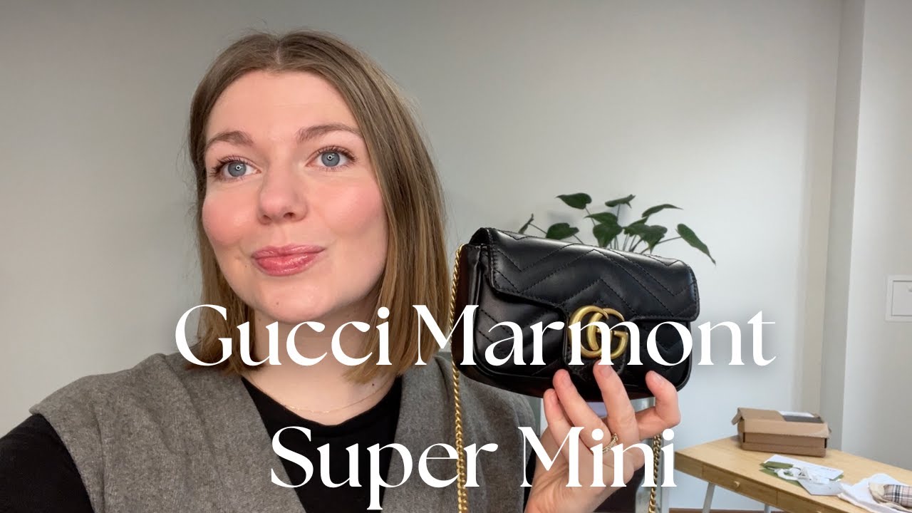 Обзор супермини-сумки Gucci Marmont