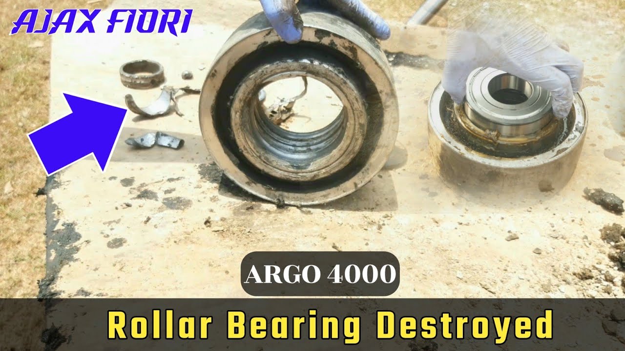 AJAX FIORI - Rollar Bearing कैसे बदले - How to change roller bearing - ARGO 4000