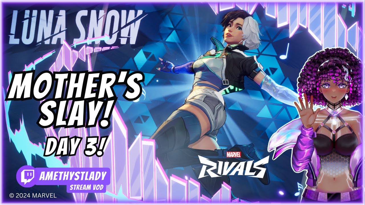 Marvel Rivals Closed Alpha Test Day 3! | Marvel Rivals Gameplay | AmethystLady