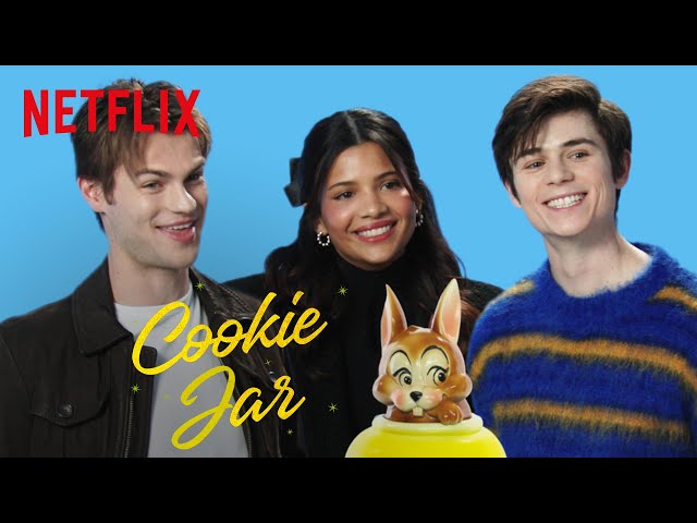 The My Life With The Walter Boys Cast Answer to a Nosy Cookie Jar | Netflix class=