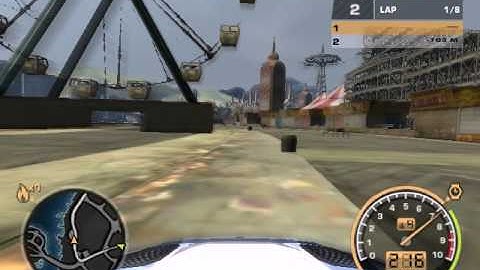 NFSMW Waterfront BMW No N2O 1st lap 1:54.84 (No Timebug) By MJSxRacer