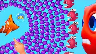 Fishdom 🐠 ads Mini Games 52.4 New update. Hungry fish video gameplay Hadi gaming yt screenshot 2