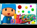 🚂Balls &amp; Colors on the Train! | Pocoyo English - Official Channel | Cartoons for Kids