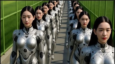 Female Robots With Human Brain