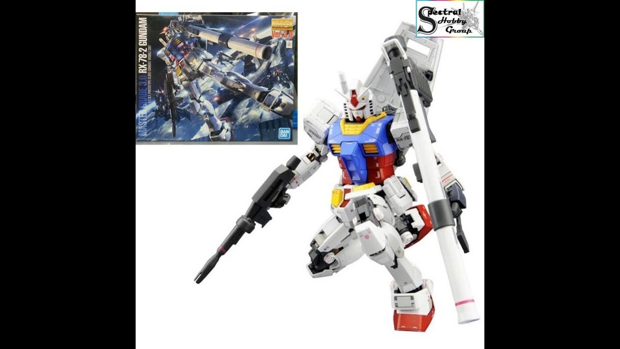 Mô hình lắp ráp MG 1/100 RX-78-2 Gundam Ver 3.0 RX78 BANDAI