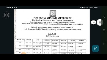 Rbudde #1stsemester #syllabus2023-24 #PCP