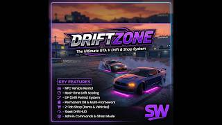 Advanced Drift Zone Script | QBCore / ESX / QBox | [FiveM]