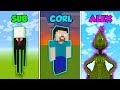 SUB vs CORL vs ALEX - WORST FEARS in Minecraft! (The Pals)