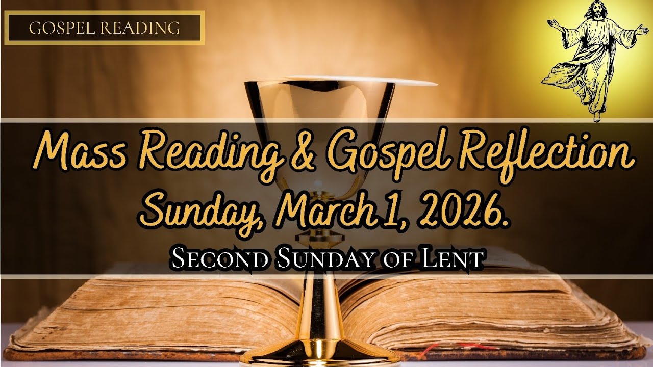 Чтения и размышления над Евангелием на сегодняшней католической мессе — воскресенье, 1 марта 2026...