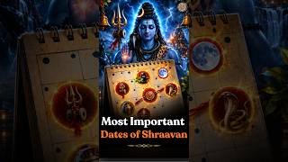 इस श्रावण महीने में कौन से दिन खास हैं? Most important dates of Shravan!