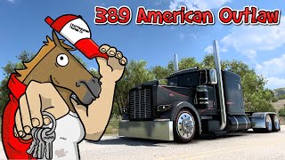 American Truck Simulator with the American Outlaw!
