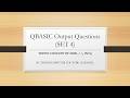 QBASIC Output Questions (SET 4) | ThinkComputer