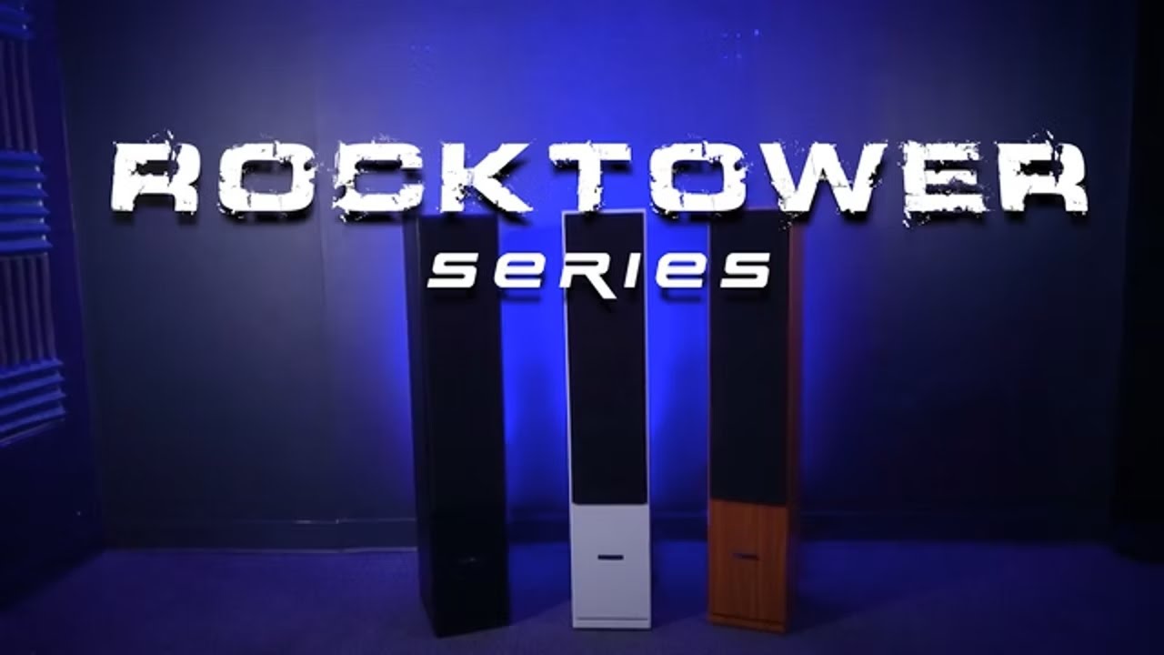 The Rockville RockTower 64 and 68 Home Audio Passive Tower Speaker for